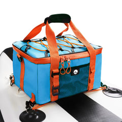 MoiShow front view on board showing compact secure placement and quick access