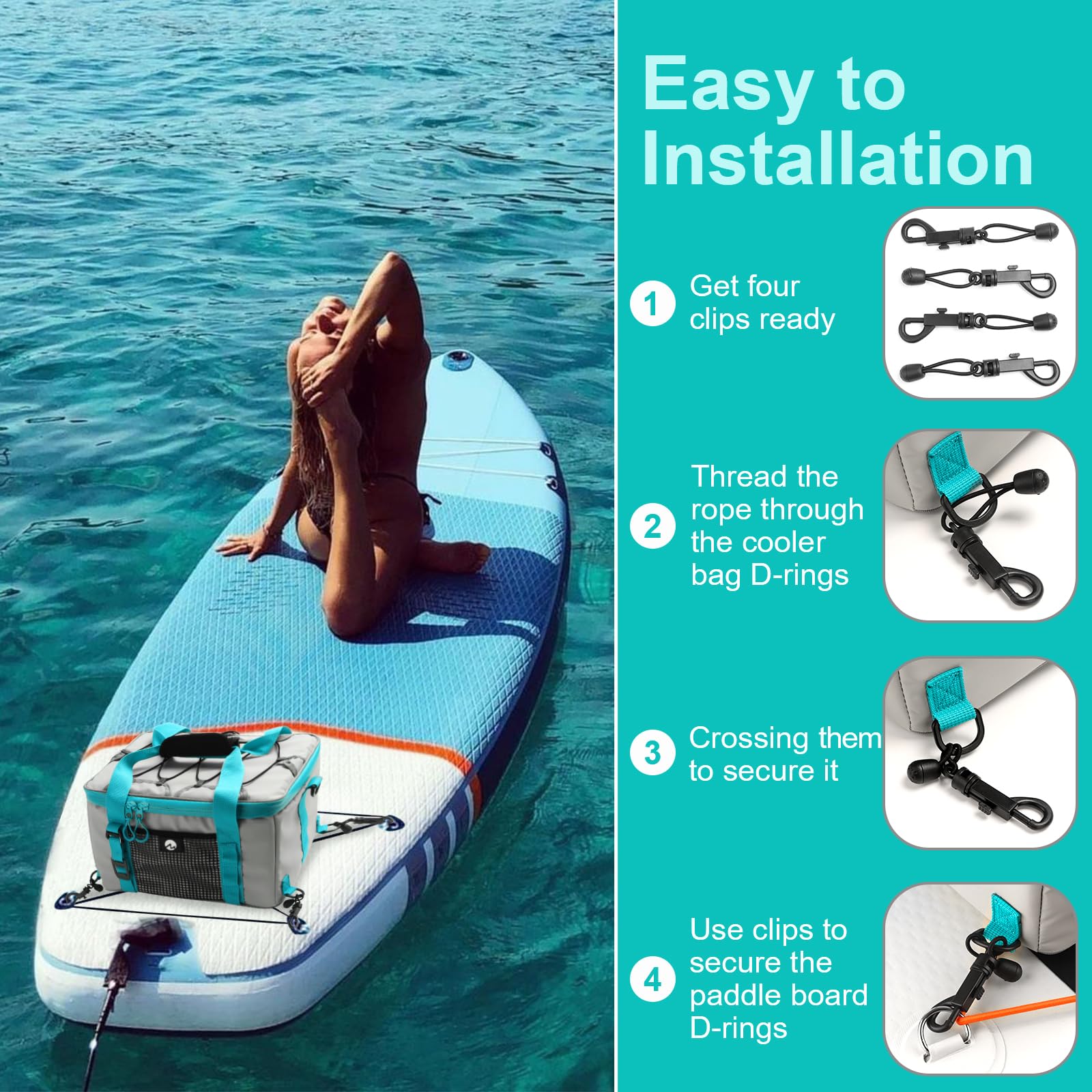 MoiShow waterproof zipper detail preventing splashes and keeping contents dry