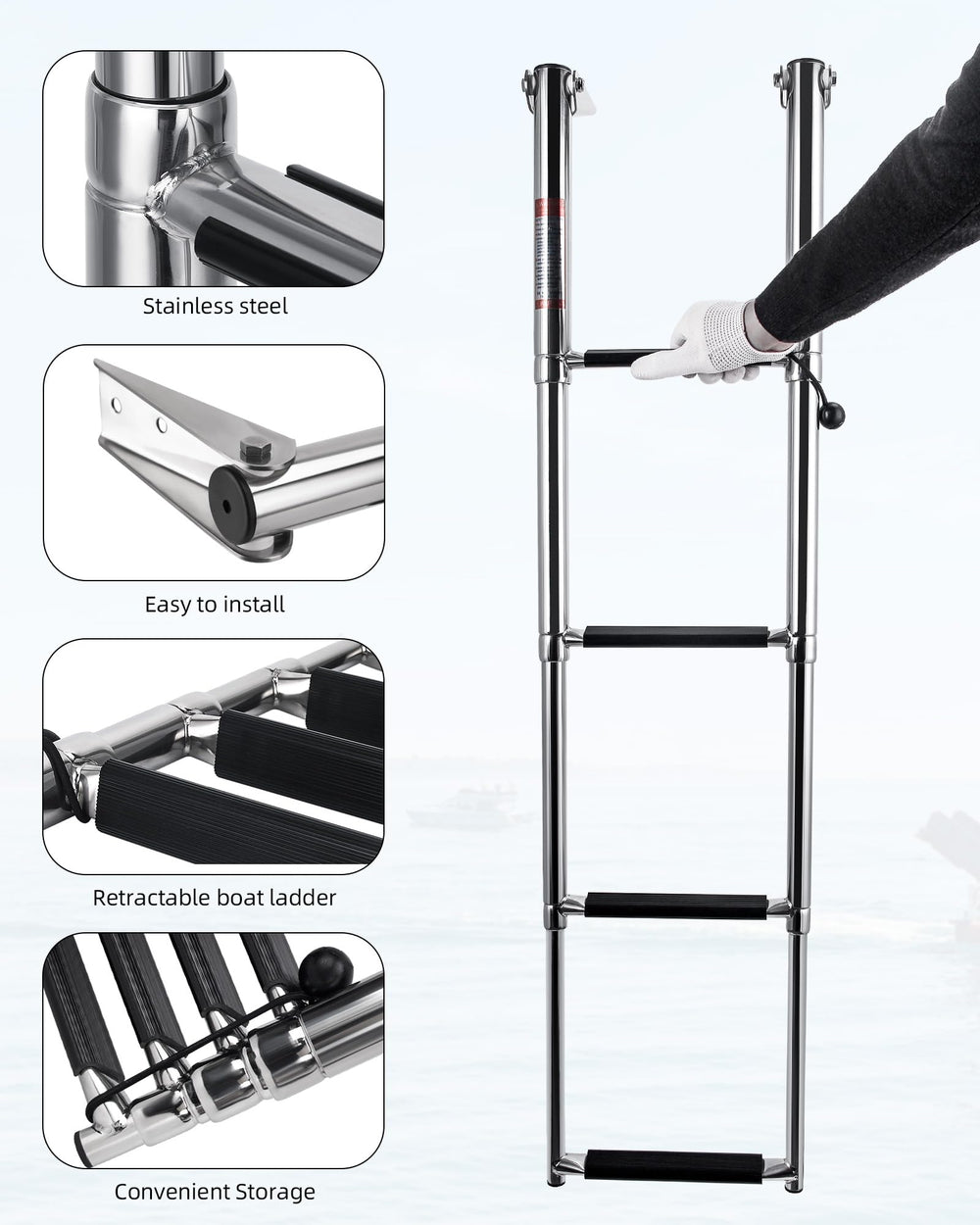 Mojiate mounting hardware and plate included for straightforward installation