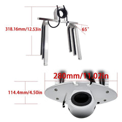MOJIATE polished aluminum finish close-up highlighting corrosion resistance benefit