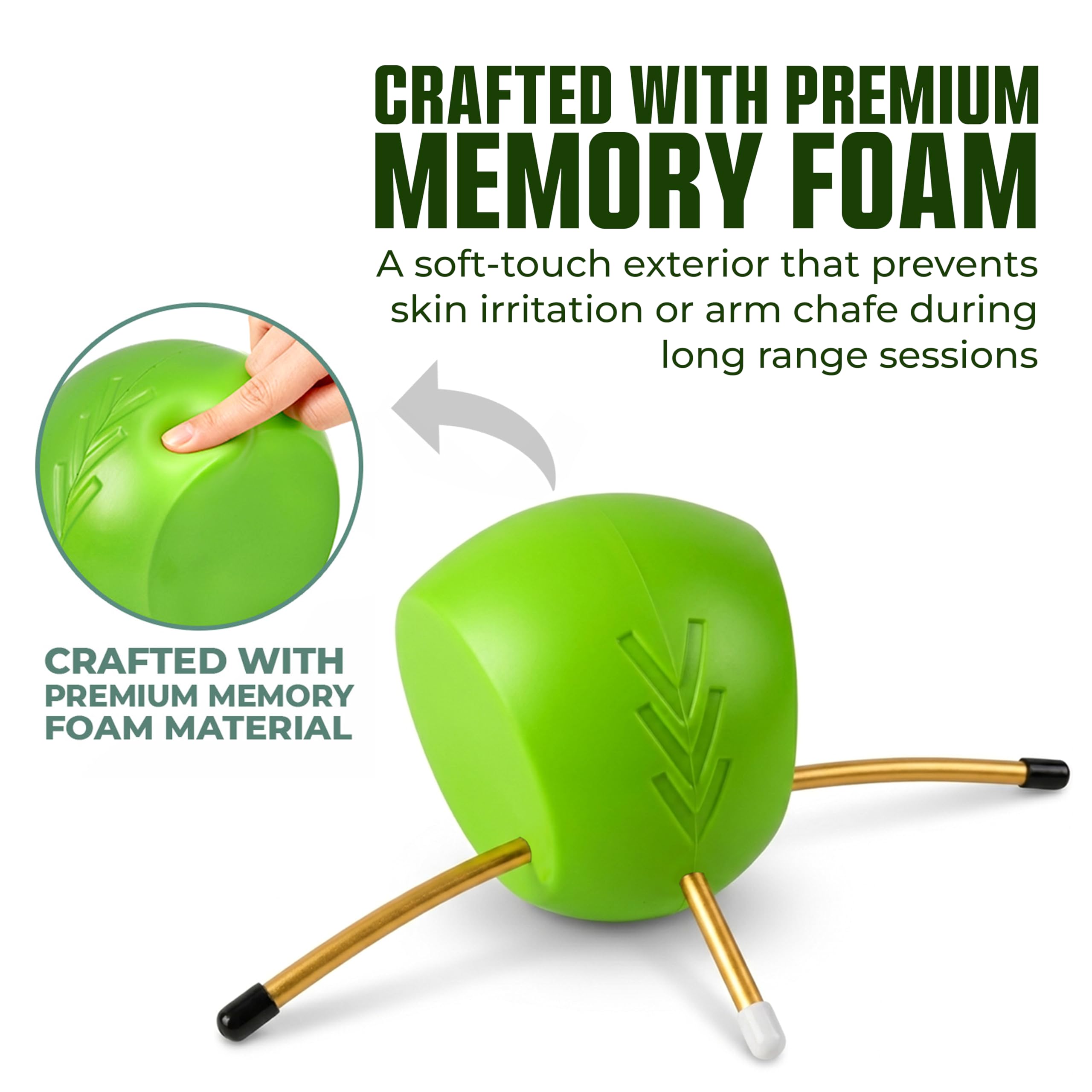 Momentum Pro lifestyle shot of at-home practice with the Connector Ball for daily improvement