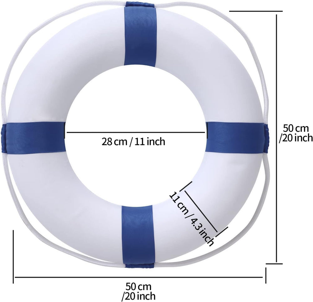 Momotata life ring mid-throw toward swimmer illustrating quick rescue use