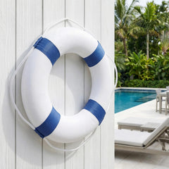 Momotata detail of floating 98ft rope attached enabling safe towing