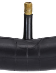 Mongoose Schrader valve stem close-up illustrating robust valve for fast inflation at pumps