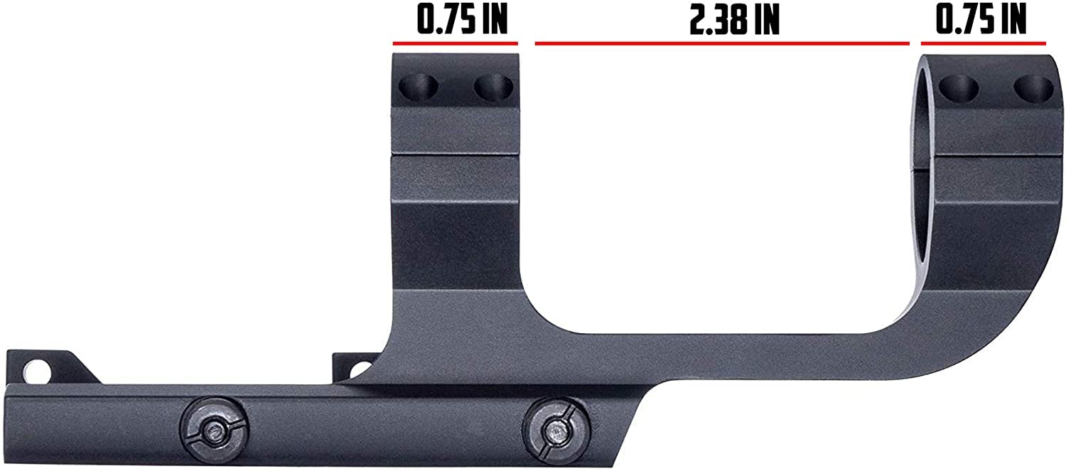 Monstrum close-up of quick-release lever showing clamp mechanism, enables tool-free removal