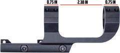 Monstrum close-up of quick-release lever showing clamp mechanism, enables tool-free removal