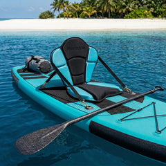 Montekin close-up of high-density EVA backrest offering lumbar support
