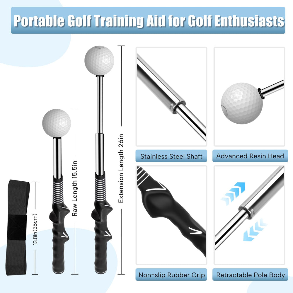 montela golf close-up of ergonomic non-slip grip improving finger placement and control