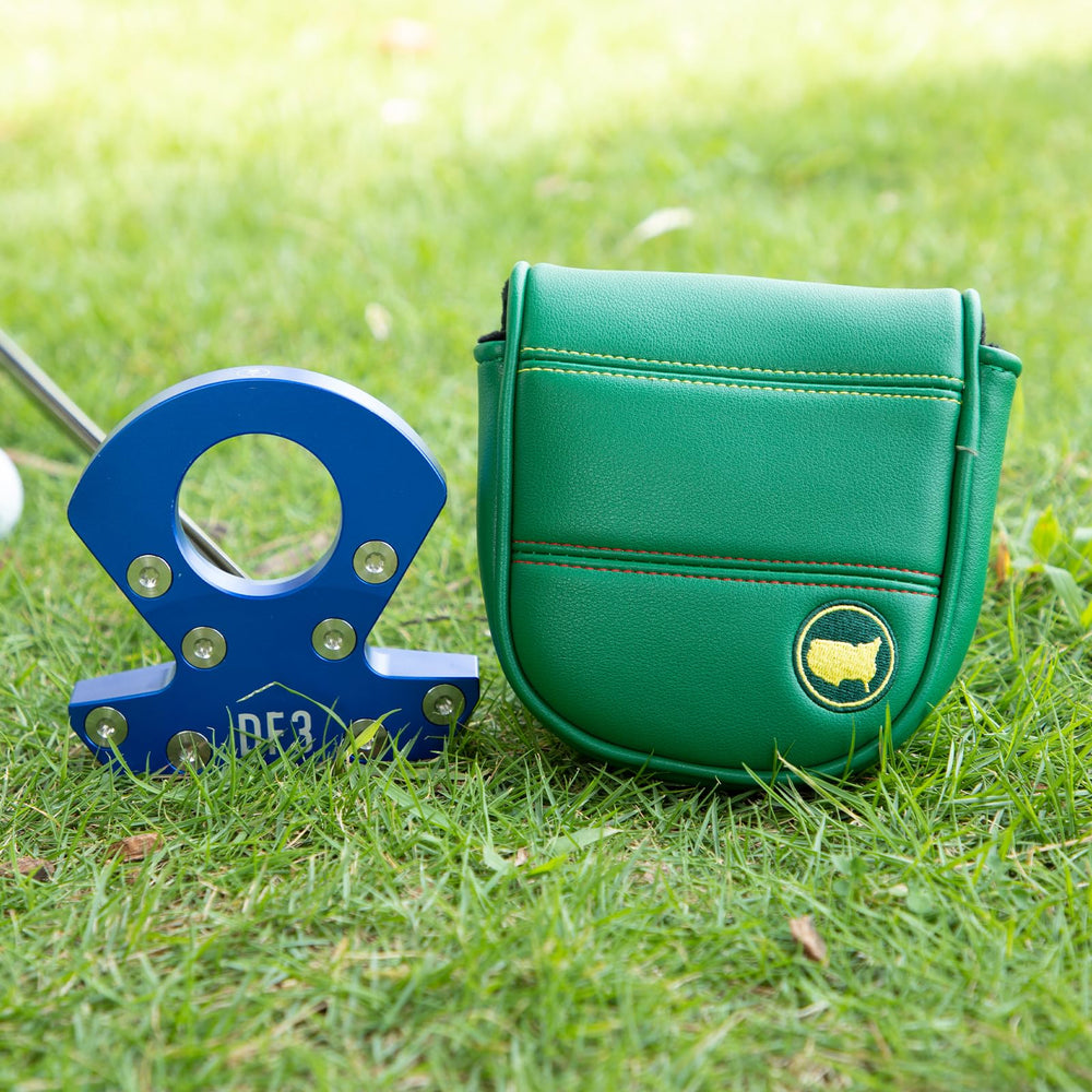 montela golf close-up embroidery detail highlighting premium stitched design