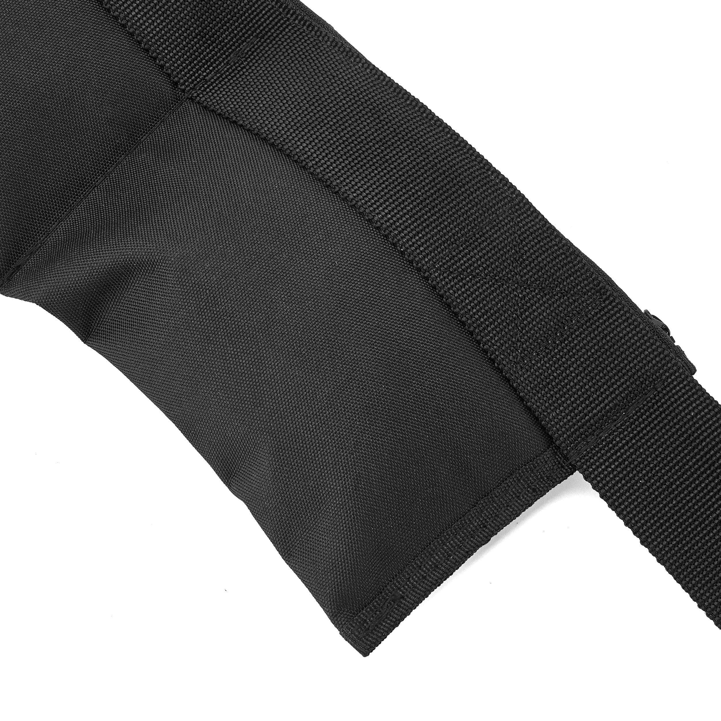 MOOCY hanging hook and D-rings showing versatile gear attachment benefit