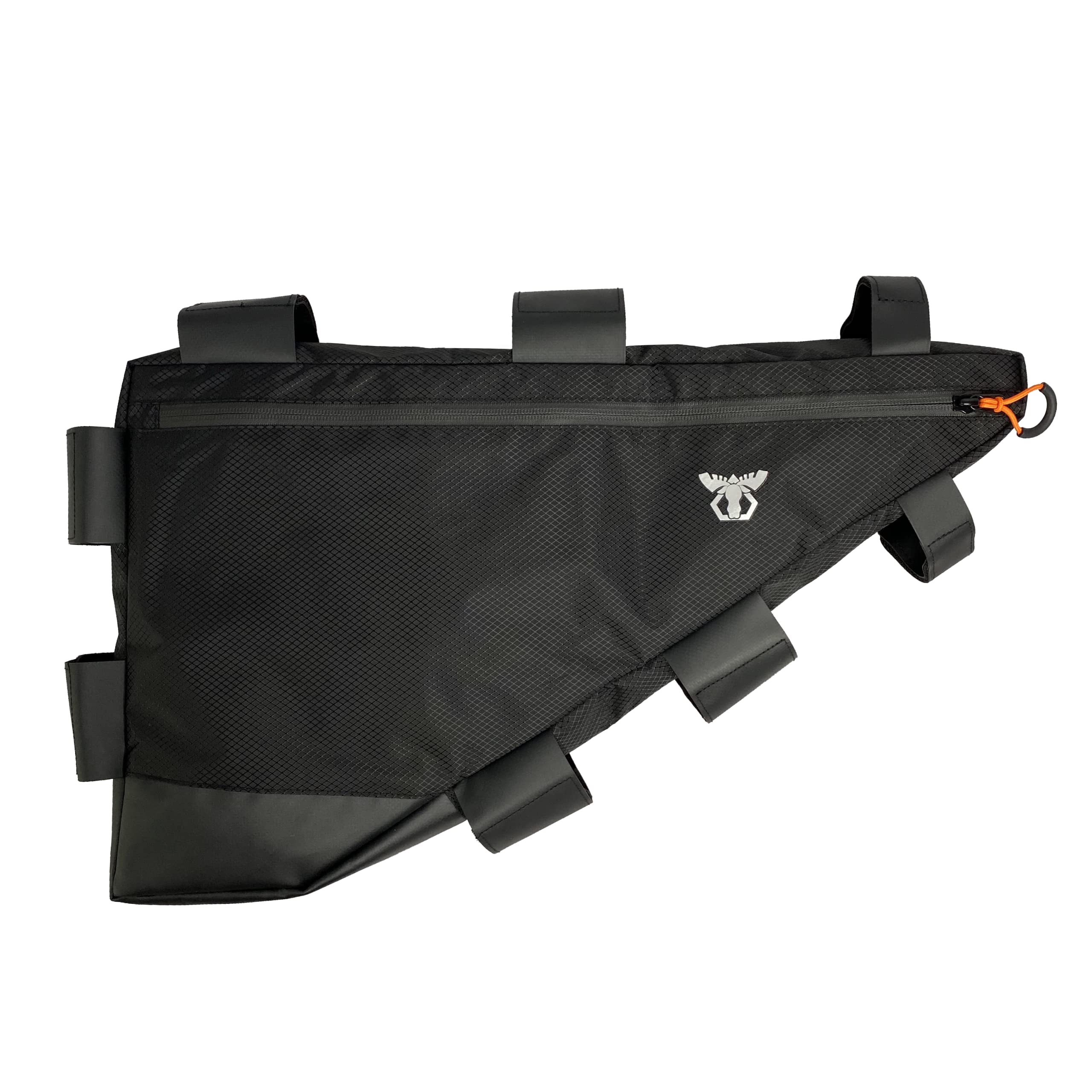 Moosetreks large front view showing shape and mounting for tidy storage