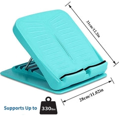 MORDEN MS side profile highlighting adjustable incline and sturdy stainless steel support