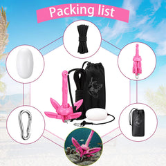 MorningRo 40ft rope and high-visibility buoy arranged for easy retrieval benefit