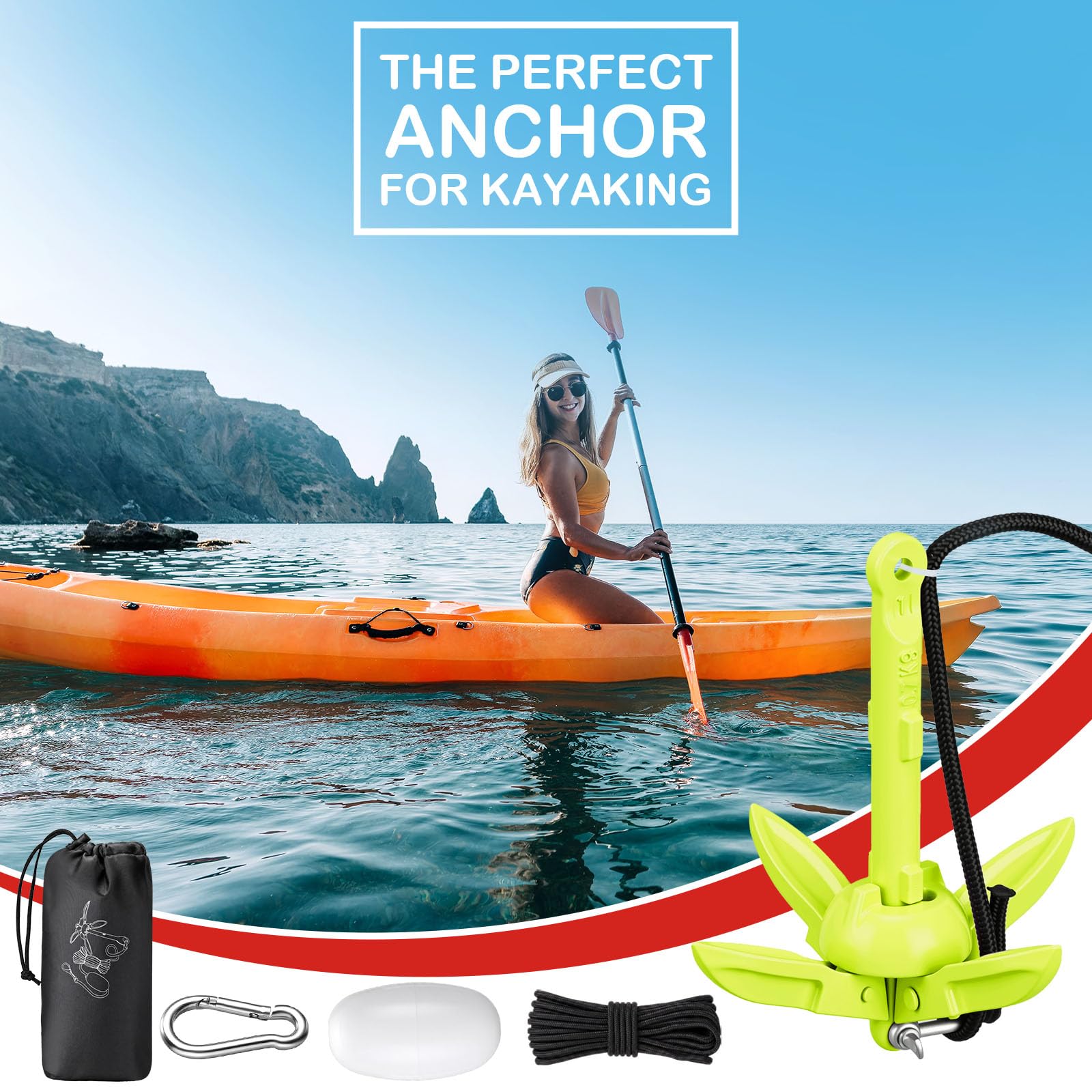 MorningRo bright buoy floating on water for easy anchor location
