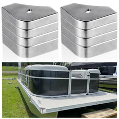 MorningRo front view of silver corner cap shows neat finished appearance and durability