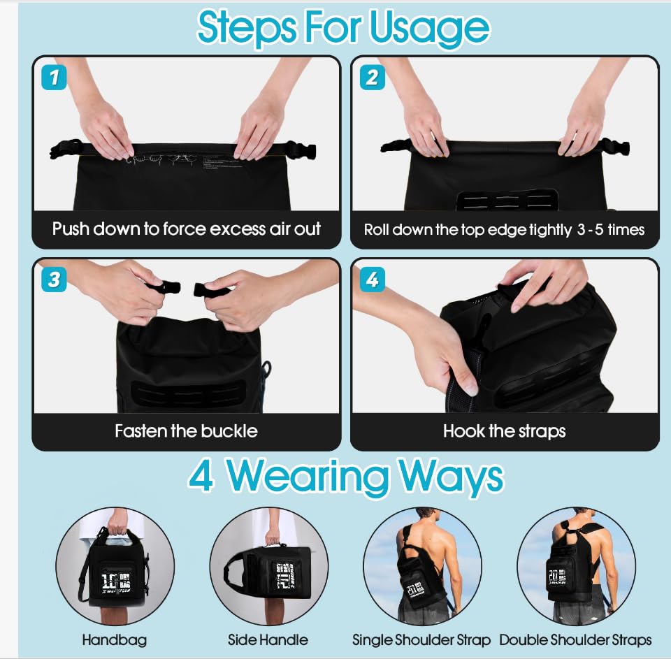 MORXPLOR zippered front pocket open displaying quick-access storage benefit
