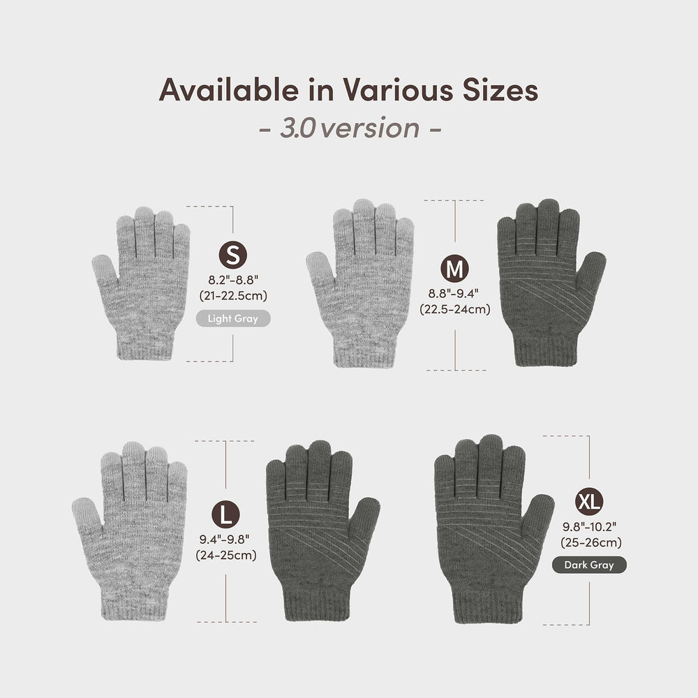 Moshi Digits beside a ruler for XL size scale, showing roomy fit and comfortable coverage