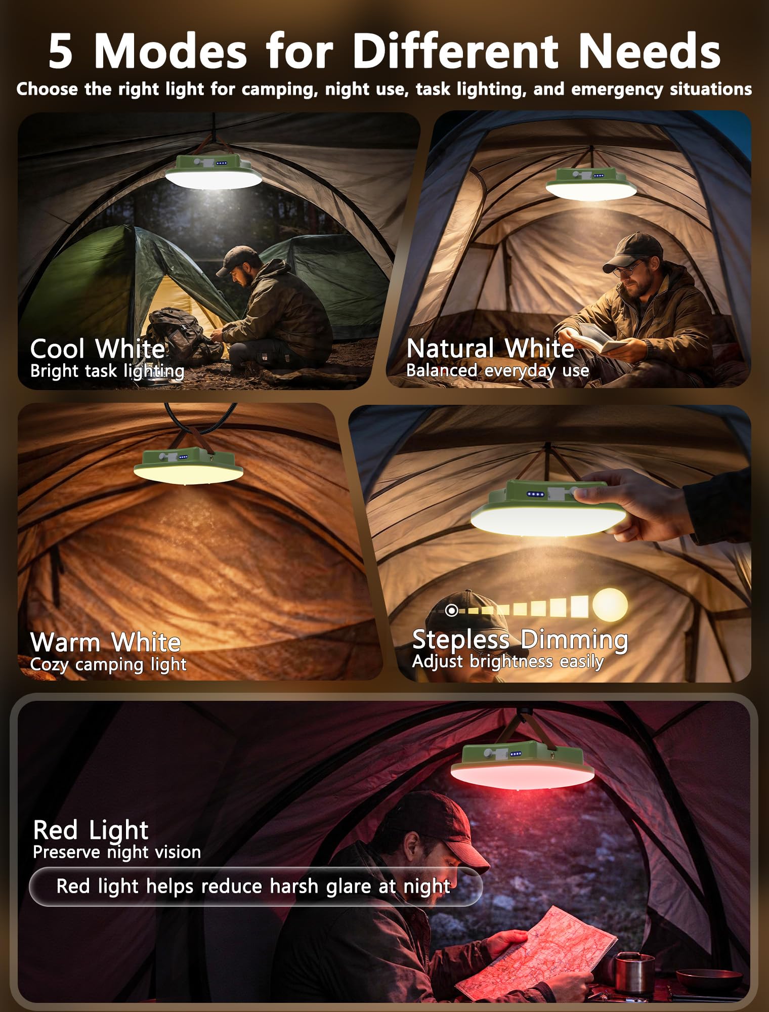 MOSLIGHTING control button and user interface for smooth dimming benefit