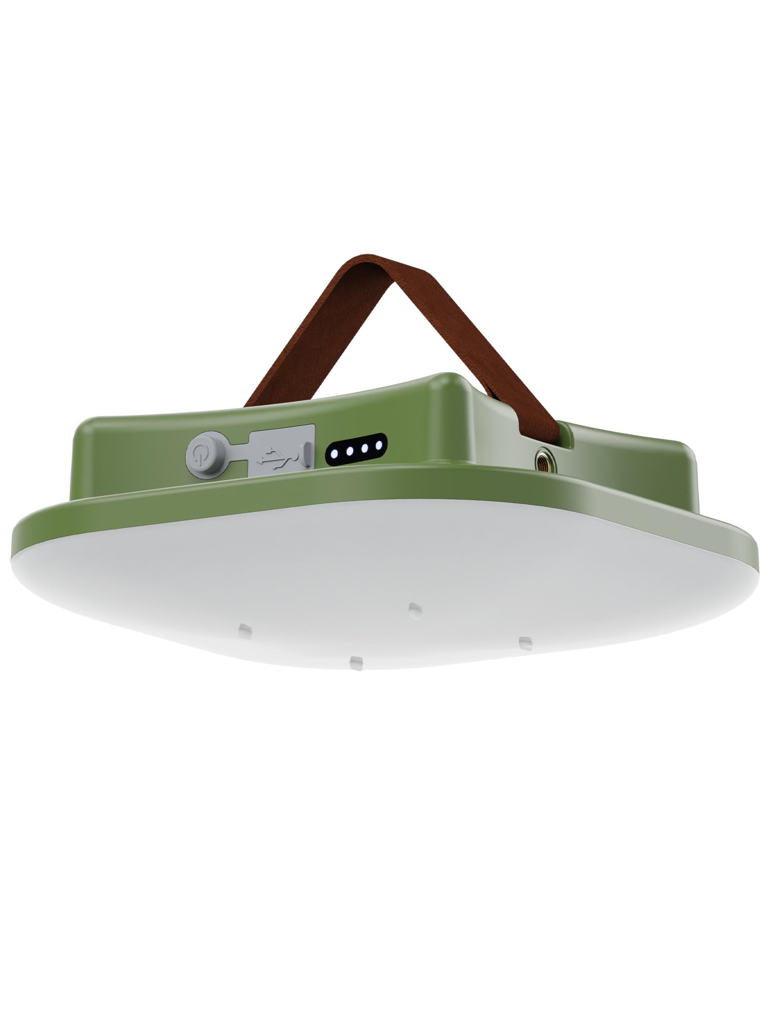 MOSLIGHTING front view showing lantern design and portability benefit