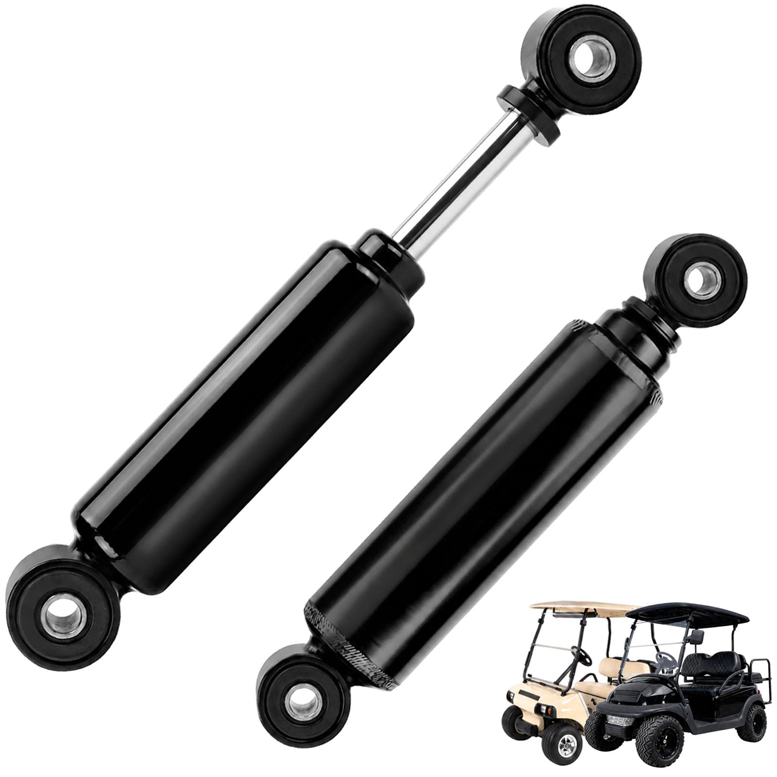 MOSNAI front shock assembly front view showing fit and mounting ease