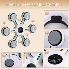 Mostop music speaker panel showing Bluetooth audio for energized workouts