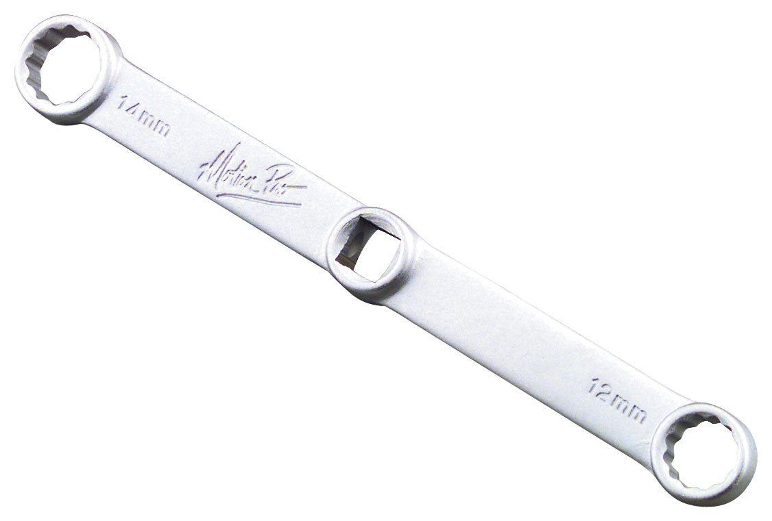Motion Pro adapter front view showing 12 and 14mm fit and durable finish