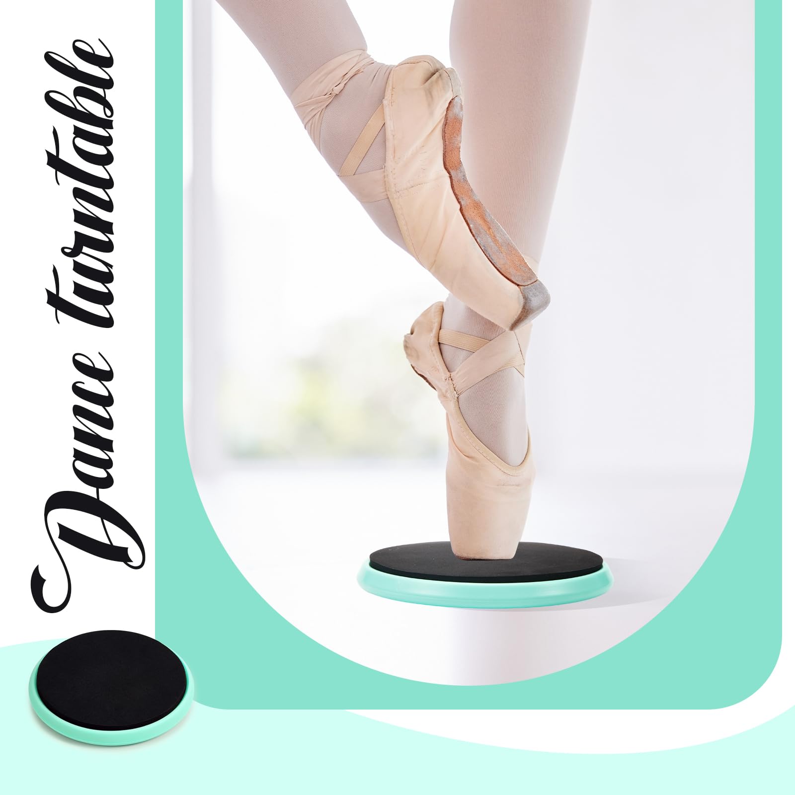 Motionchic in use during ballet practice illustrating improved rotation and spotting