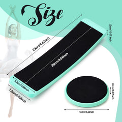 Motionchic round board top view demonstrating smooth rotation surface for controlled turns