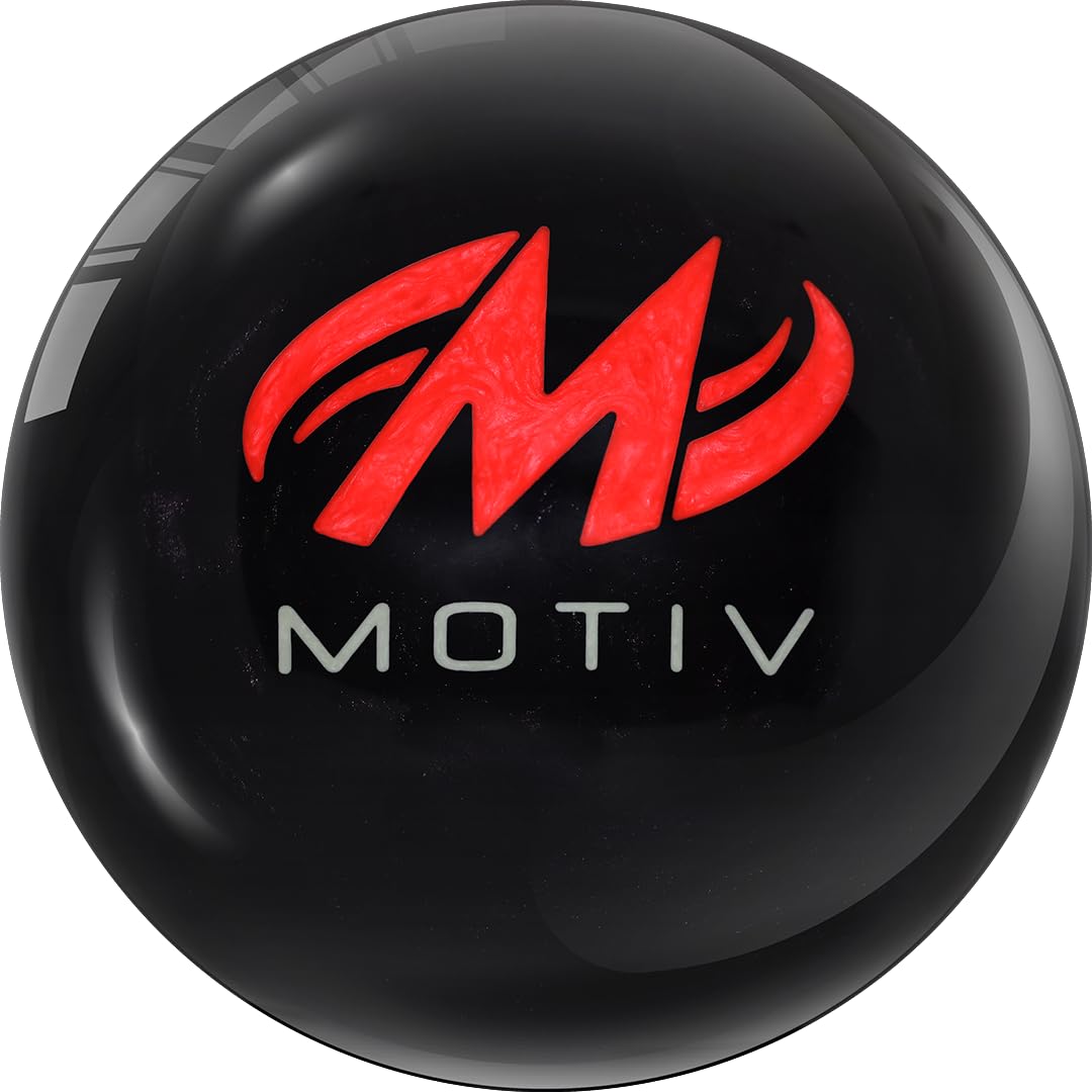 MOTIV Nebula in-use lifestyle shot of bowler releasing ball showing explosive continuation