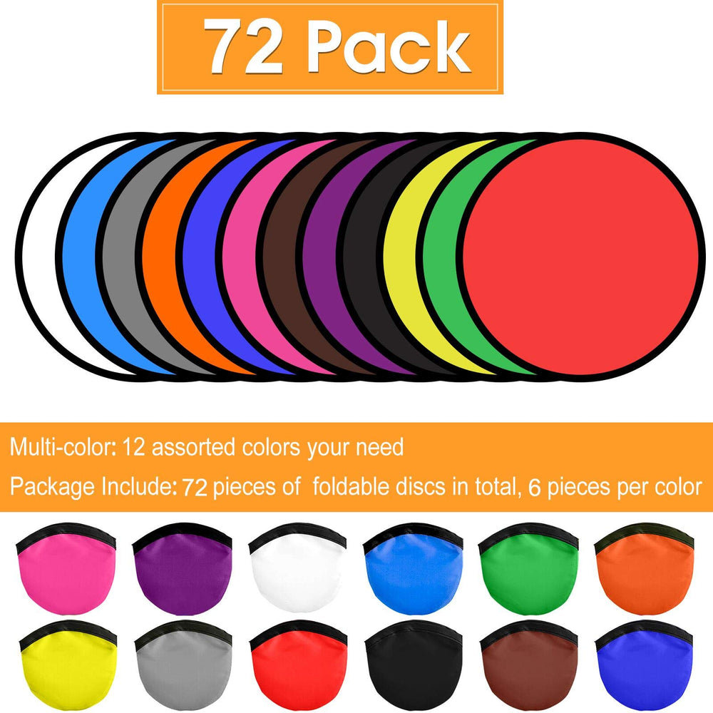 Mototo color array flat spread displaying 12 colors for easy sorting