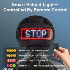 MOYACA helmet wireless remote mounted on handlebar for easy signaling