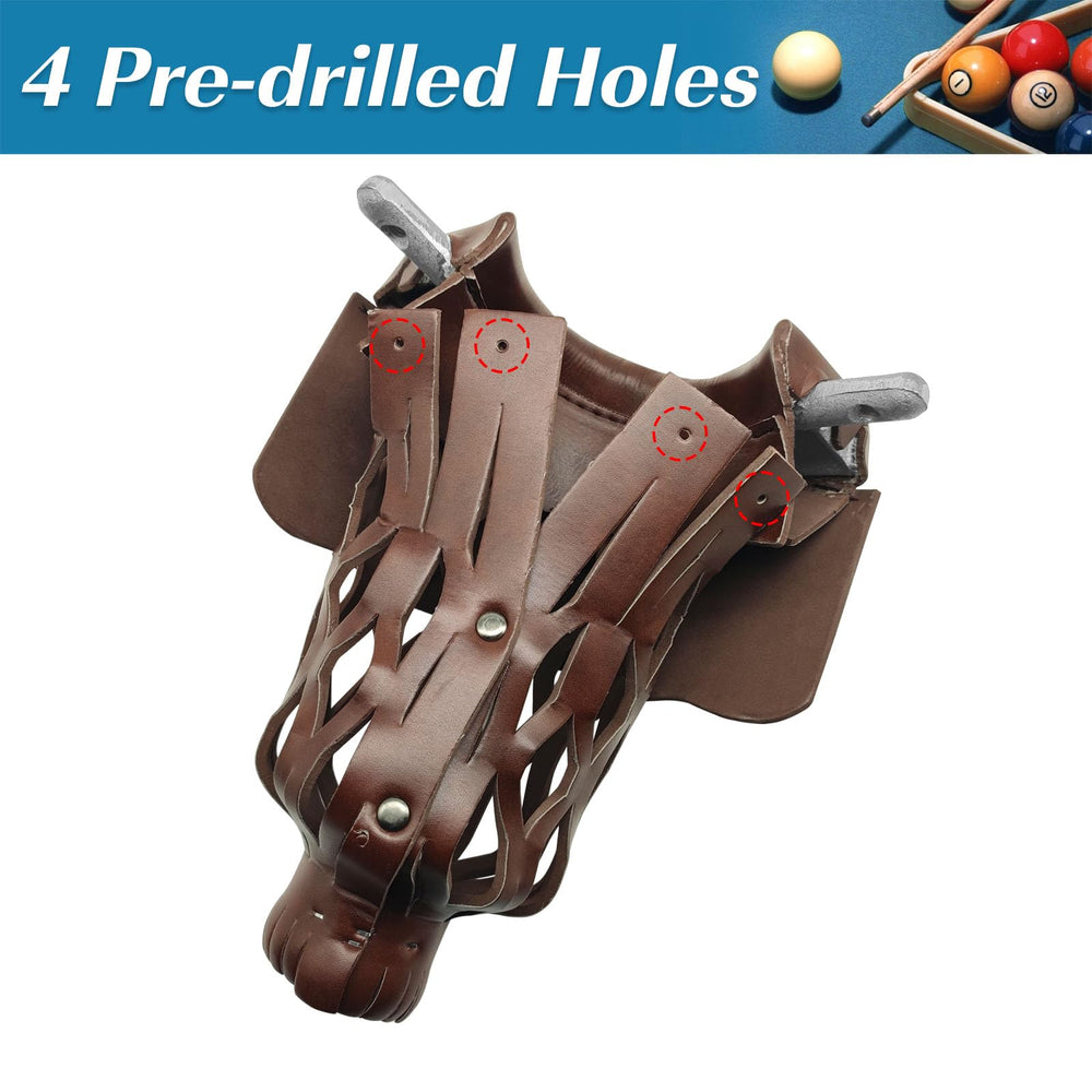 MoyanSuper pocket installed on pool table showing secure fit and improved playability