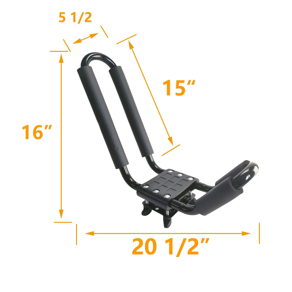 Mrhardware A01 mounted on SUV showing fit and space-saving roof placement benefit