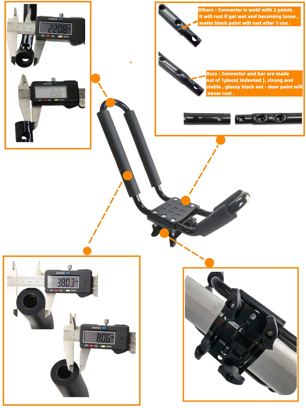 Mrhardware included straps and mounting hardware displayed for quick installation benefit