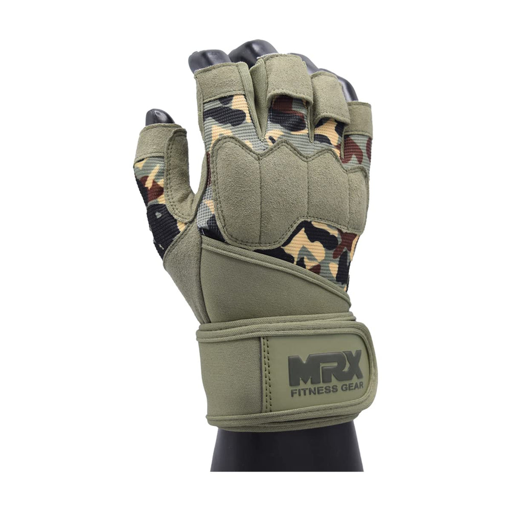 MRX BOXING & FITNESS gloves used during deadlift offering secure hold