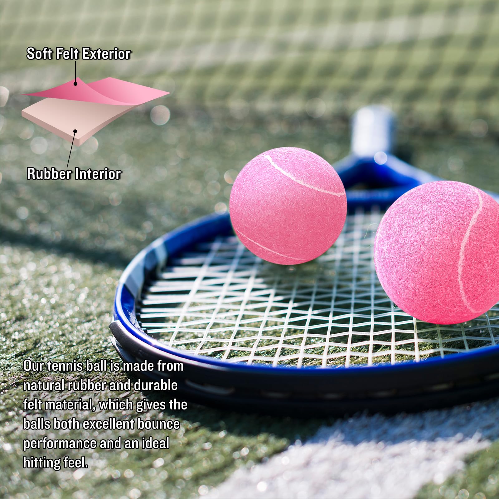 MRYCZ FYRHD rubber core cross-section showing durable bounce and longevity