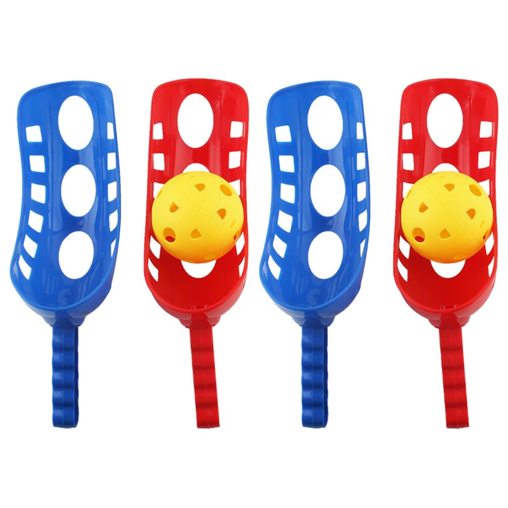 MUCKLILY front packaging showing complete 4-scoop and 2-ball set with clear view and play benefit