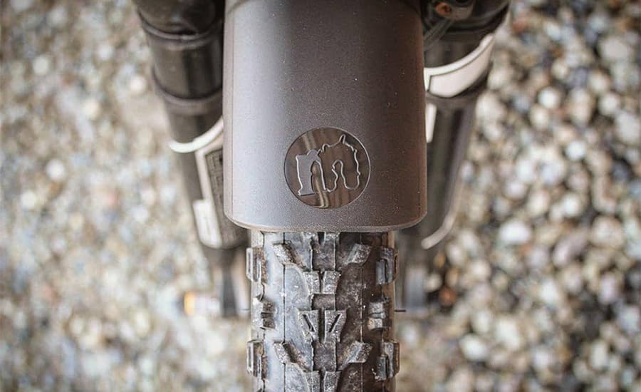 Mucky Nutz packaging with supplied Velcro roll for quick-release mounting