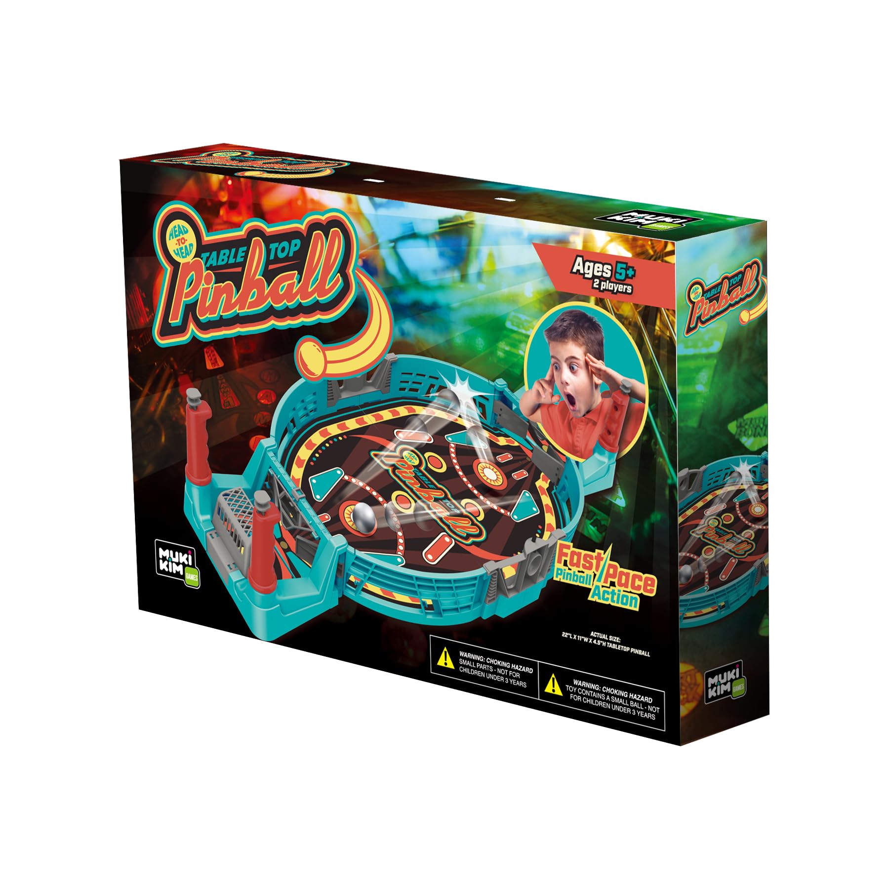 MUKIKIM tabletop game in action with two players enjoying fast-paced matches
