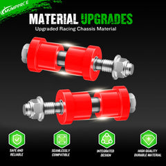 MUMPPRCE polyurethane bushing close-up highlighting durable texture and longer life