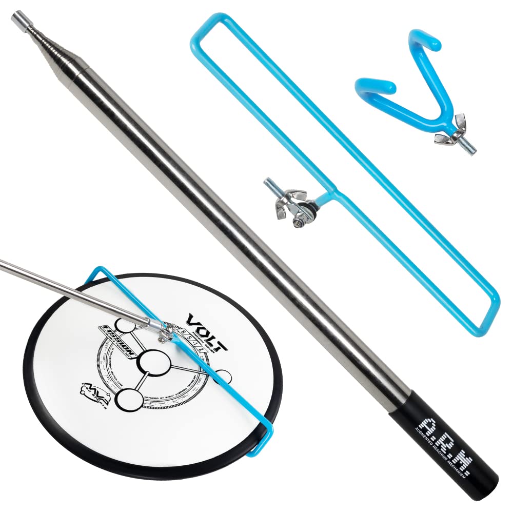 MVP Disc Sports ARM front view showing light blue shaft and benefits