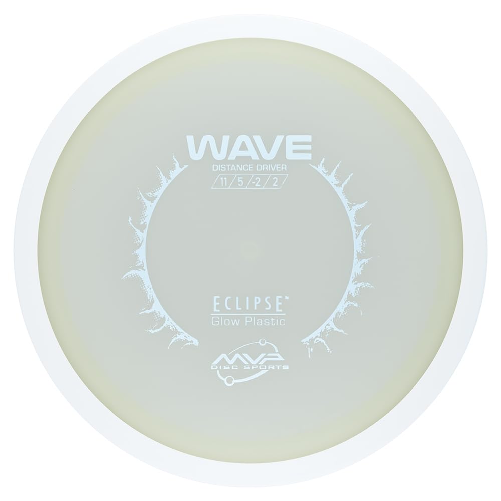 MVP Disc Sports Wave front profile showing aerodynamic rim for fast distance