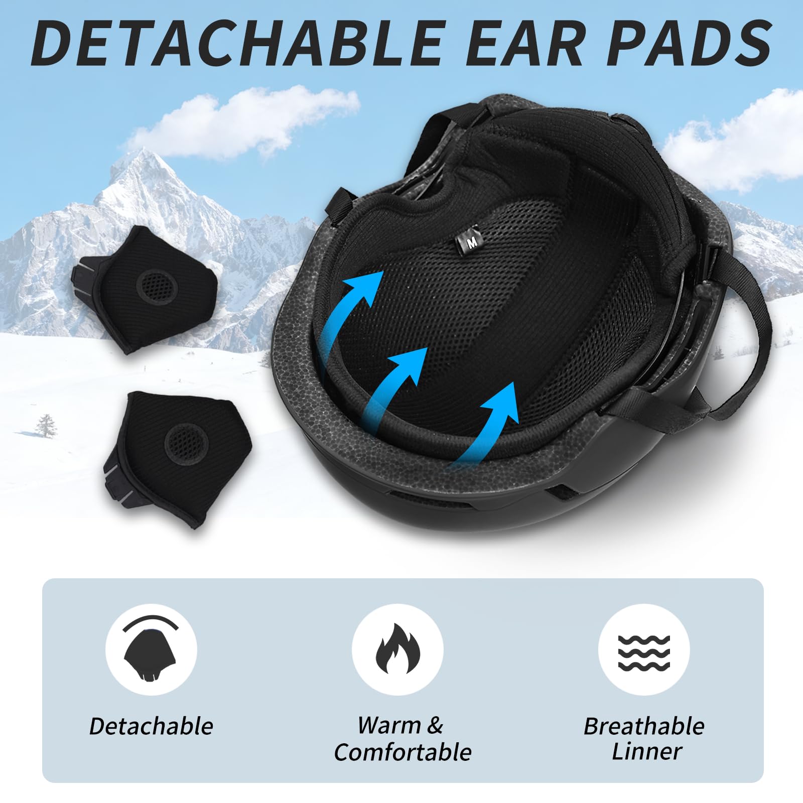 MXJ Gear helmet sizing visual comparison aiding correct selection