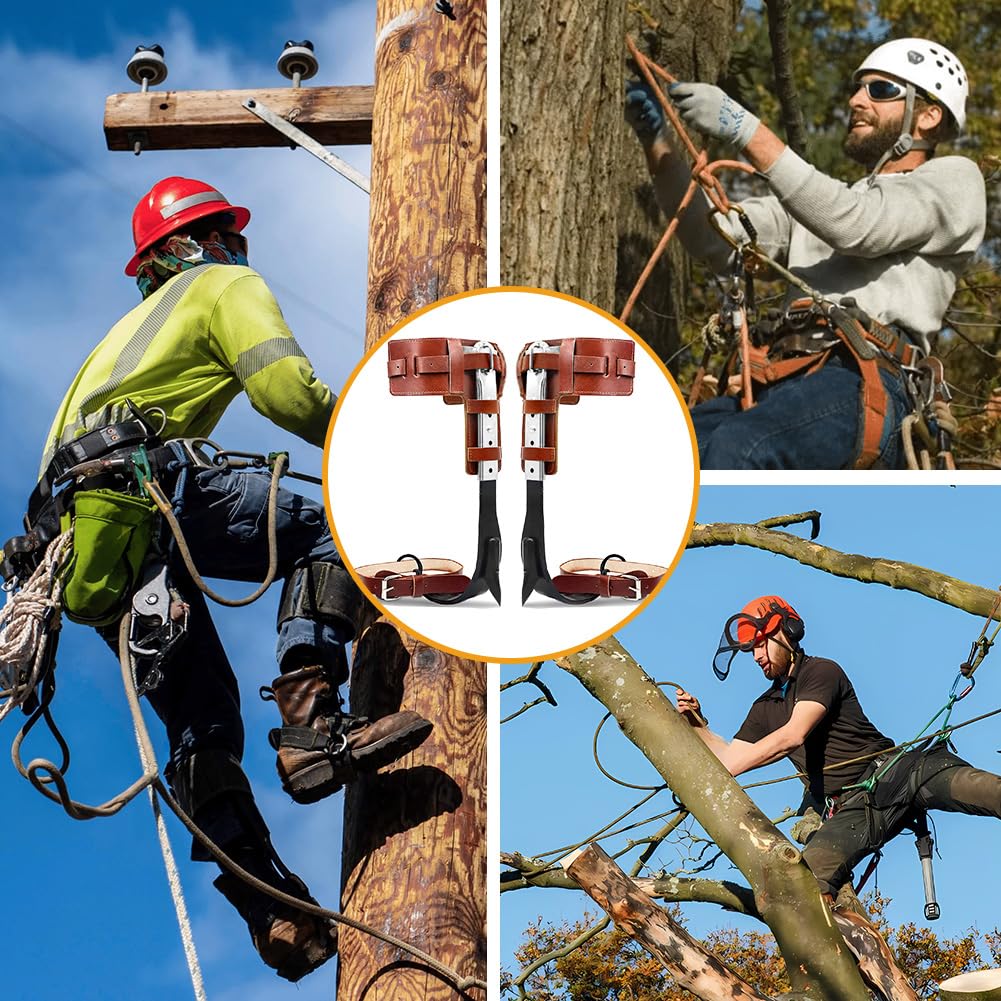 MYCGJH in use on a tree showing real‑world grip and climbing control benefit