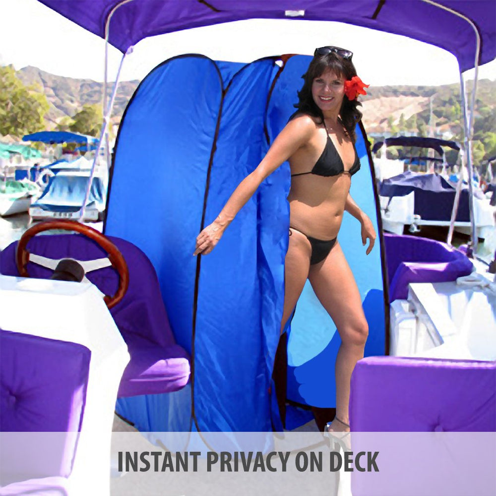 MYDEAL PRODUCTS open shelter full view demonstrating quick setup and privacy