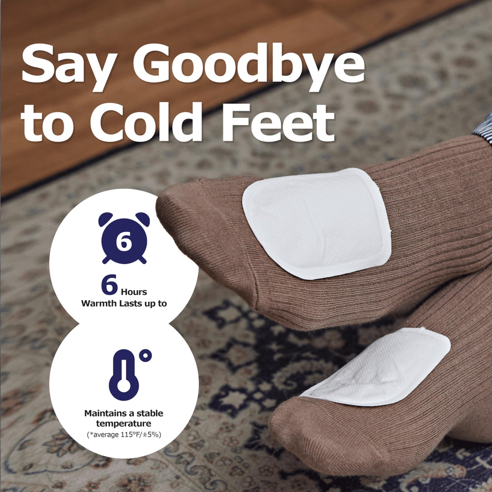 myHOT warmer in hiking boot illustrating reliable heat during outdoor activity