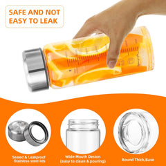 Mymanjerfu stainless steel lid closeup showing airtight seal for leak protection