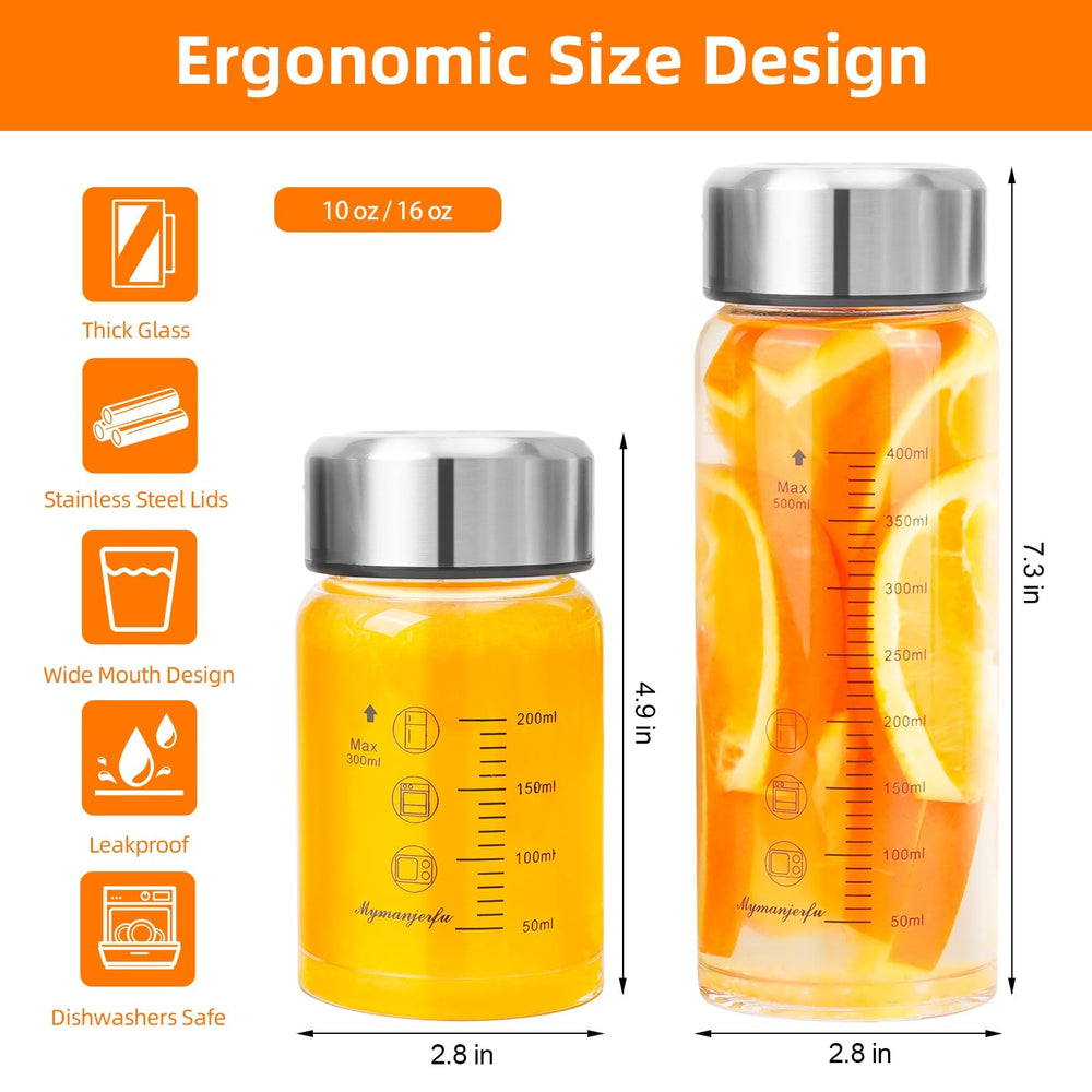 Mymanjerfu wide mouth top view open bottle highlighting easy filling and cleaning