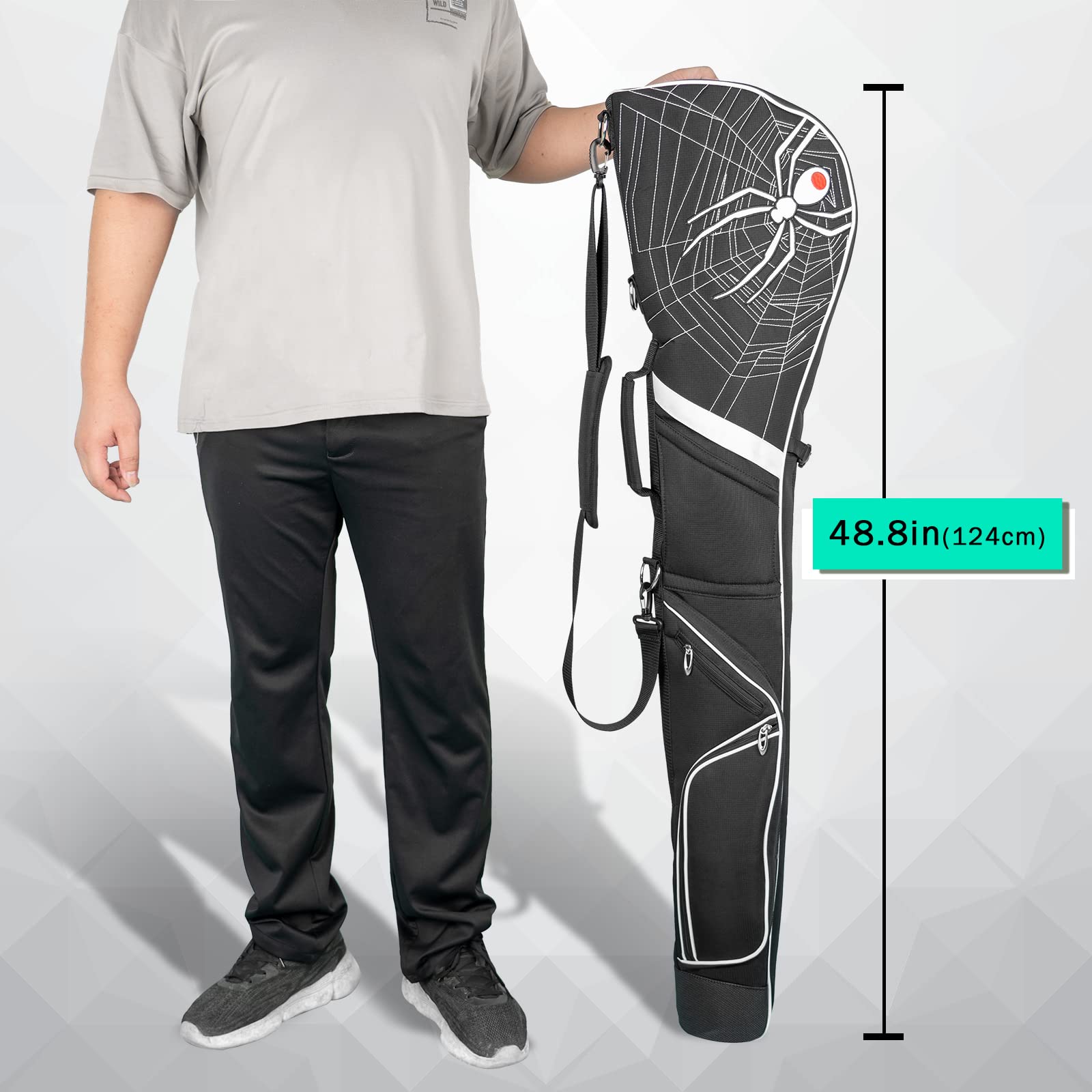 mytag padded bottom with towel to protect club bases during travel benefit