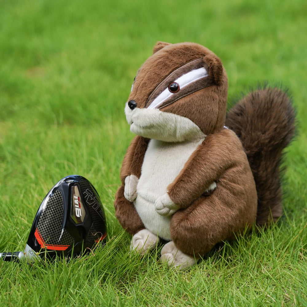 mytag chipmunk on a driver in bag showing playful style and protection
